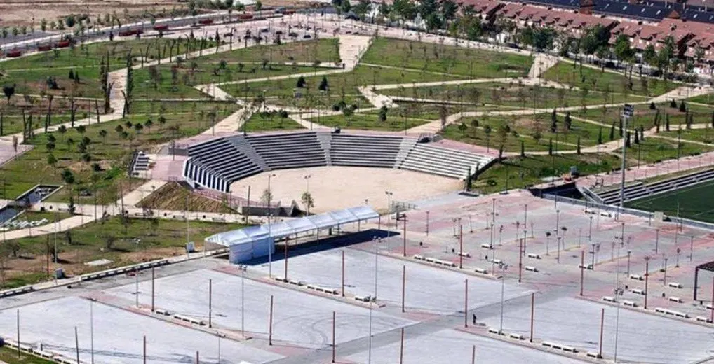 Patinar en Madrid - recinto ferial para patinar